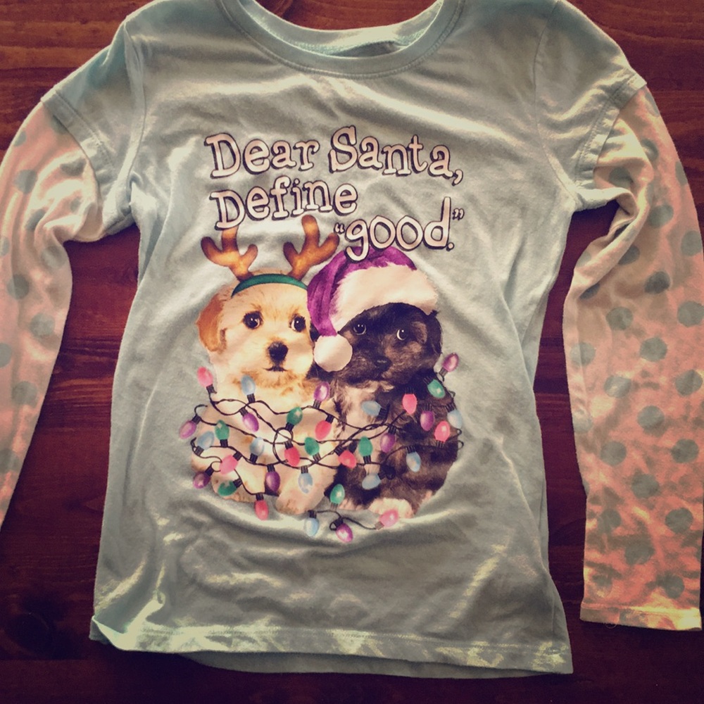 Justice Christmas shirt